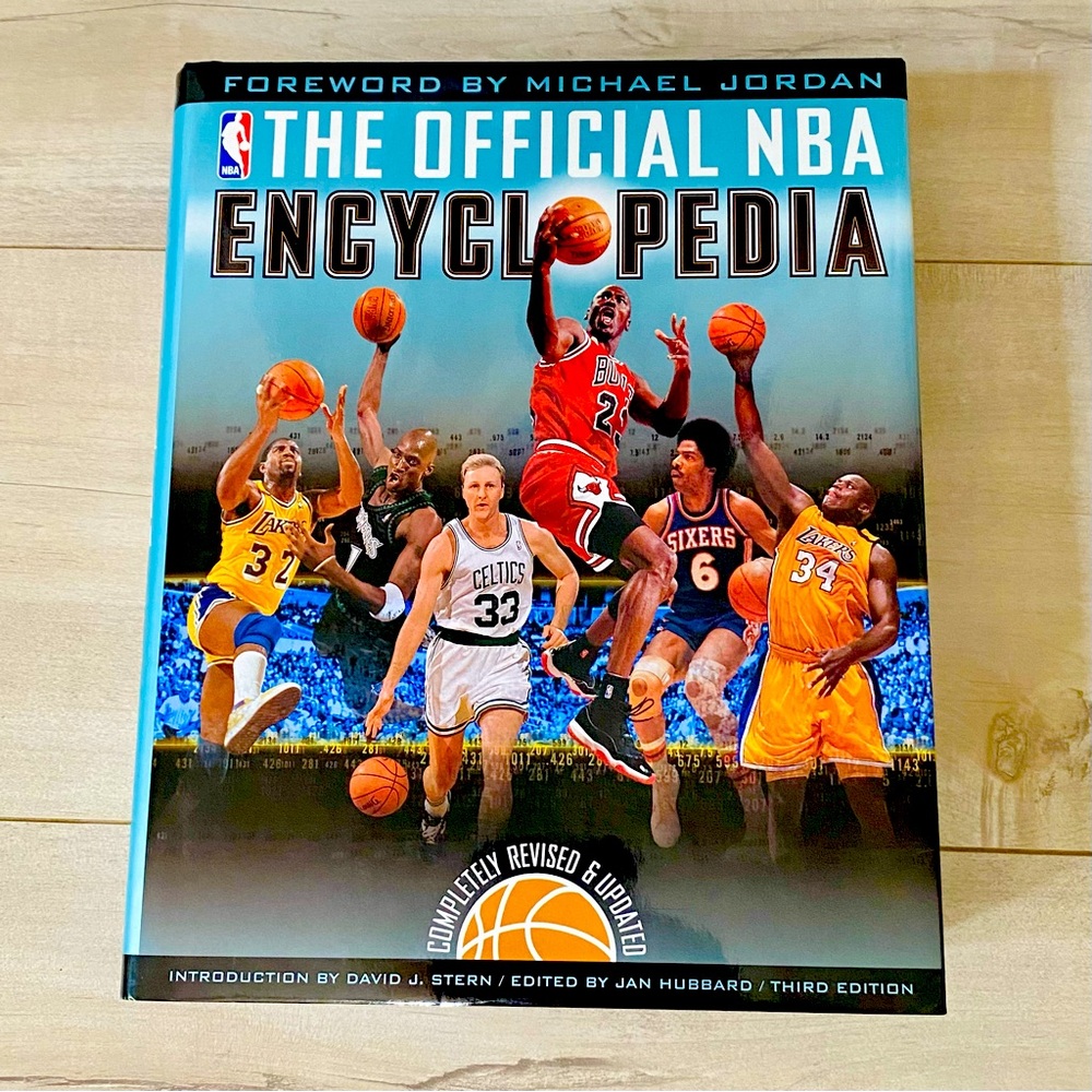 The Official NBA Encyclopedia 3rd Edition Foreword by Michael Jordan HC Book
